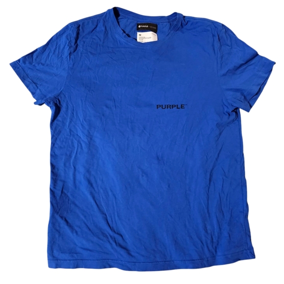 PURPLE Brand Jersey Soft Knit T-Shirt with Minor Flaws Size Medium - Picture 4 of 10